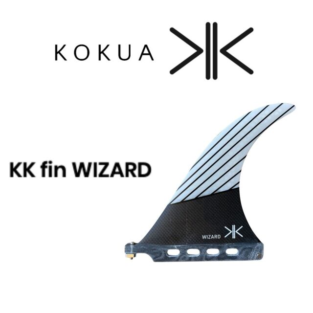 【KOKUA】KK Fin WIZARD コクア　ダウンウィンド・レースボードサーフィン　_1